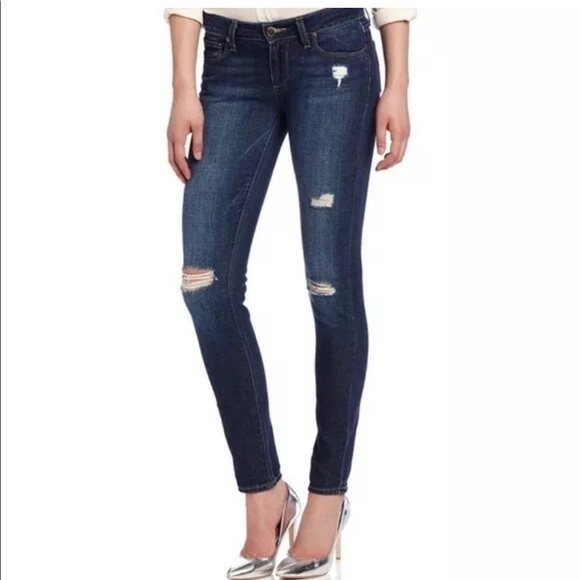 PAIGE Denim - Paige Jeans Verdugo Ultra Skinny Distressed Denim